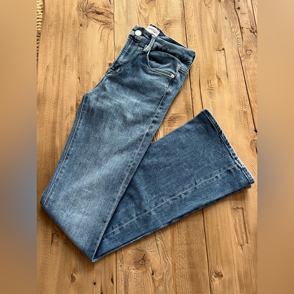 ❤️Frame Denim Women's Blue Jeans - Le Mini Boot - Syle LMB793